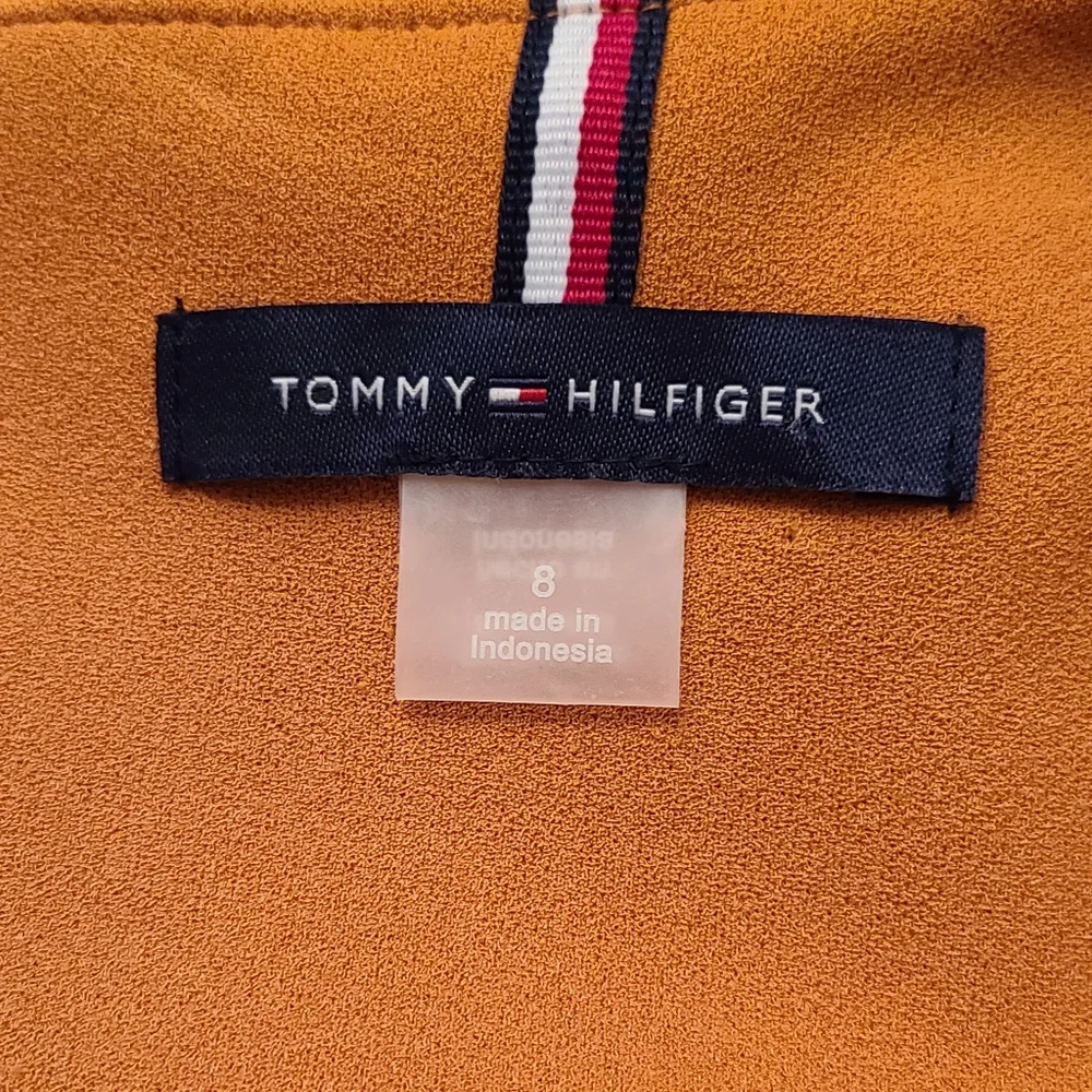NWT Tommy Hilfiger size 8 rust color dress - Picture 8 of 8